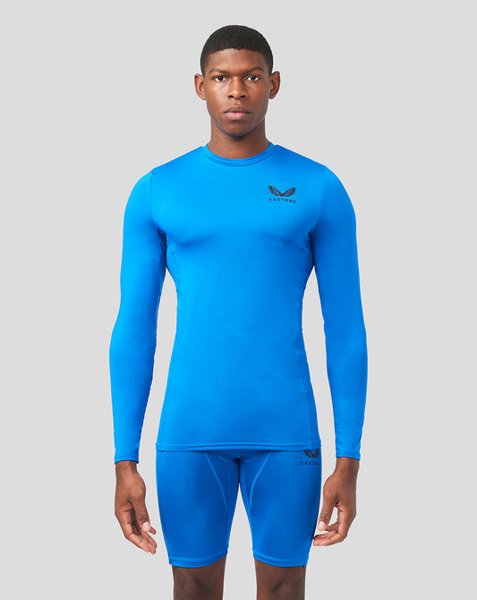 Blue Long Sleeve Baselayer Top