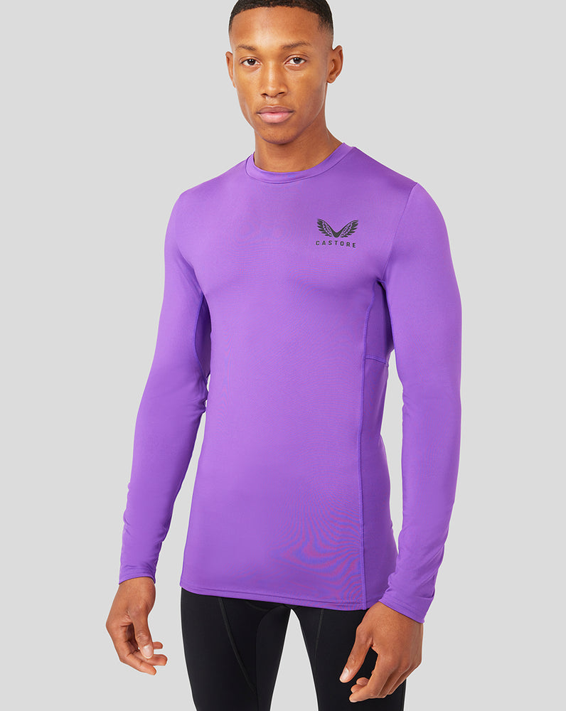 Purple Long Sleeve Baselayer Top – Castore