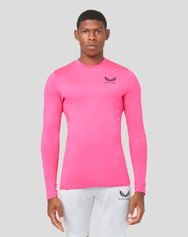 Pink Long Sleeve Baselayer Top – Castore