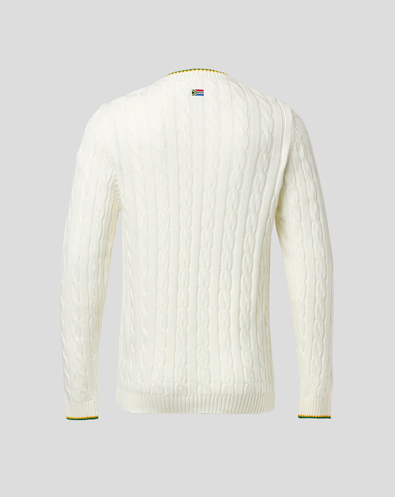 White Cricket South Africa Knitted Sweatshirt