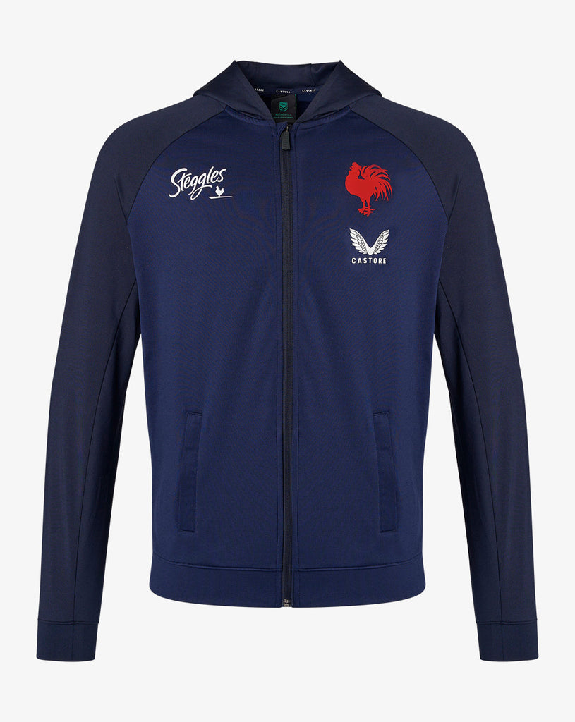 Navy Sydney Roosters 2022 Training Zip Through