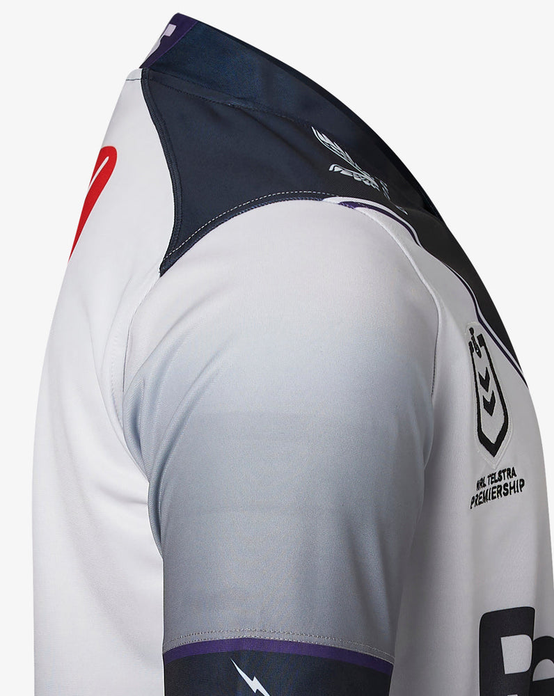 White Melbourne Storm 2022 Away Jersey