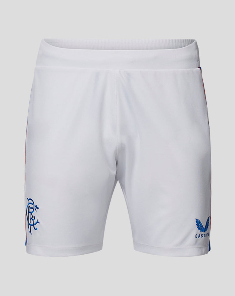 White Junior Rangers shorts 22/23 Home Kit Replica