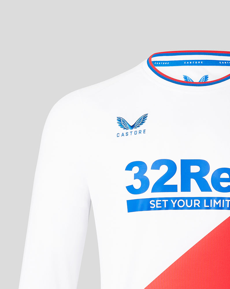 White Rangers Men's 22/23 Away Pro LS Shirt – Castore