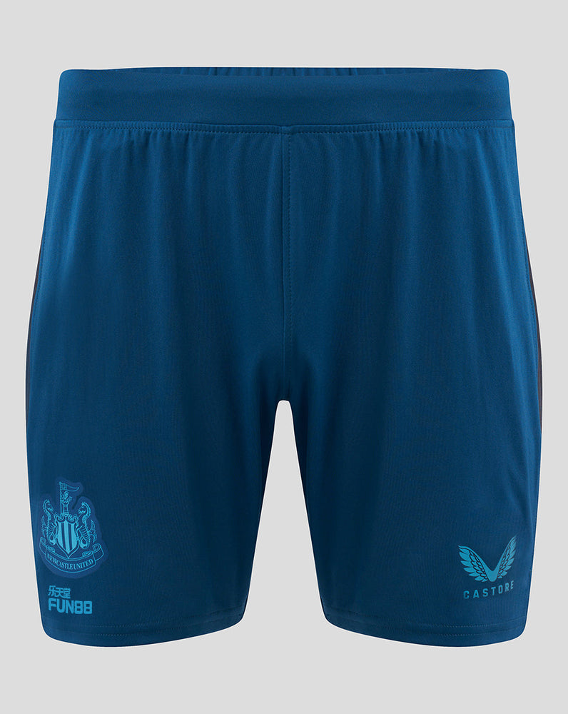 Blue Newcastle training shorts