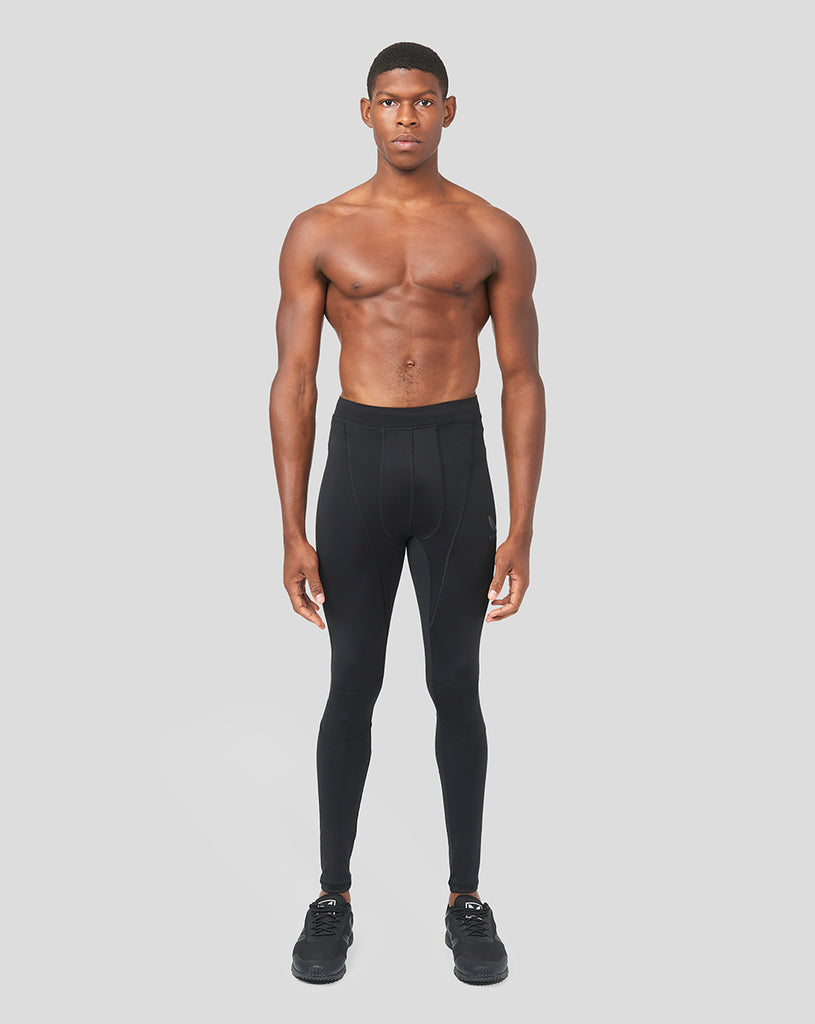 TopTie Custom Men's Compression Pants Personalized Zipper Pocket Baselayer  Sports Tights Leggings