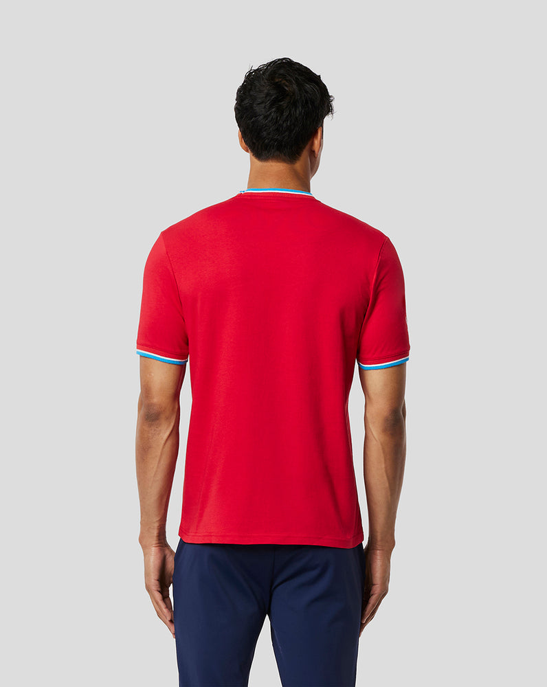 Red Le Mans Cotton Tee