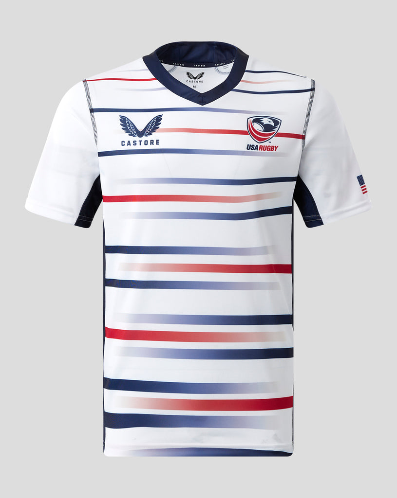 White USA Rugby Shirt 