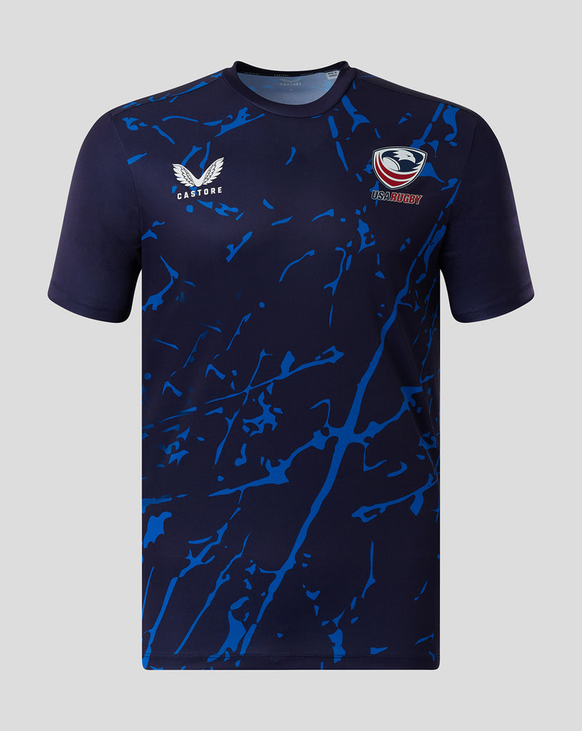 Navy USA Rugby Training T-Shirt