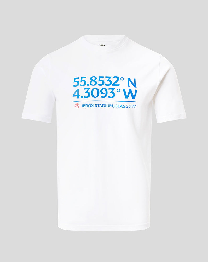 White Rangers Ibrox Stadium Glasgow T-shirt