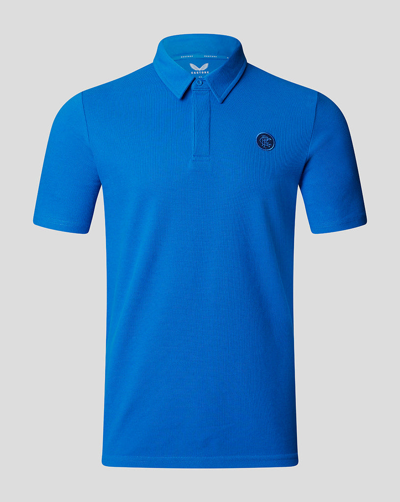 Blue Rangers golf polo shirt