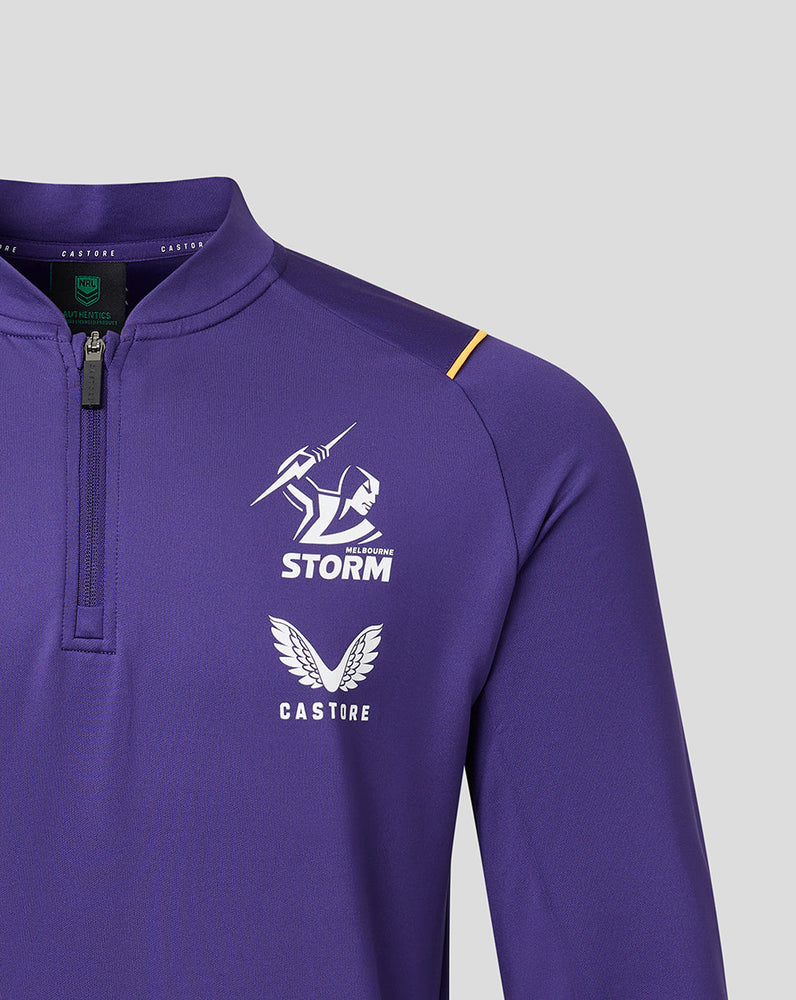 Purple Melbourne Storm 2023 Training 1/4 Zip