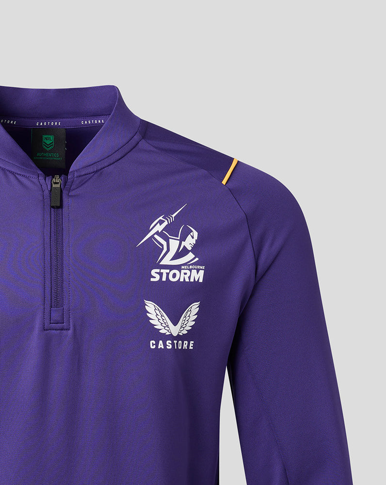 Purple Melbourne Storm 2023 Training 1/4 Zip