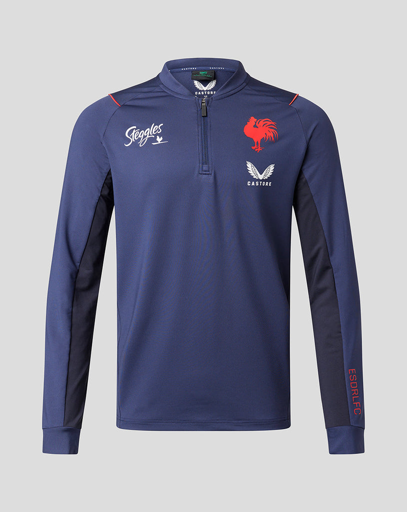 Navy Sydney Roosters 2023 Training 1/4 Zip