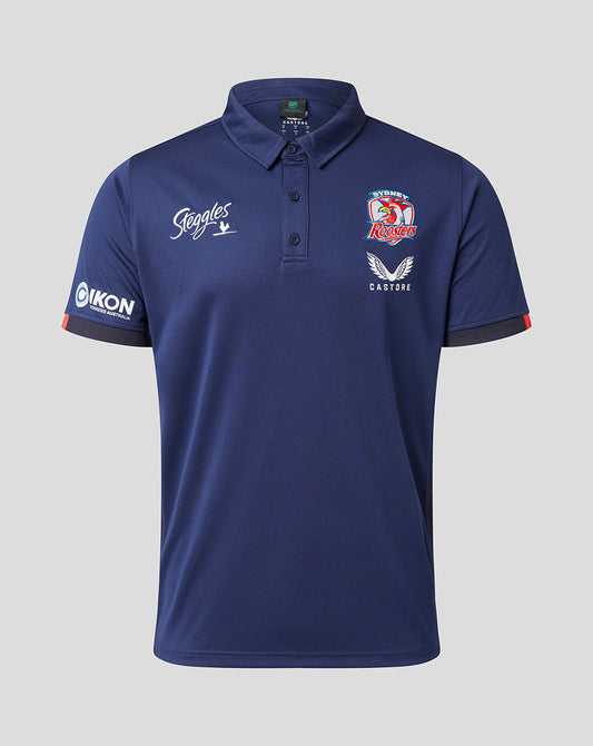 Navy Sydney Roosters 2023 Training Media Polo