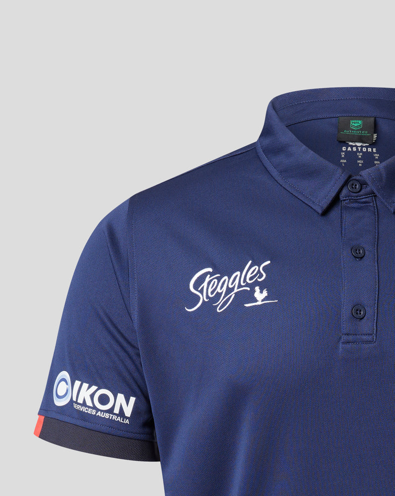 Navy Sydney Roosters 2023 Training Media Polo