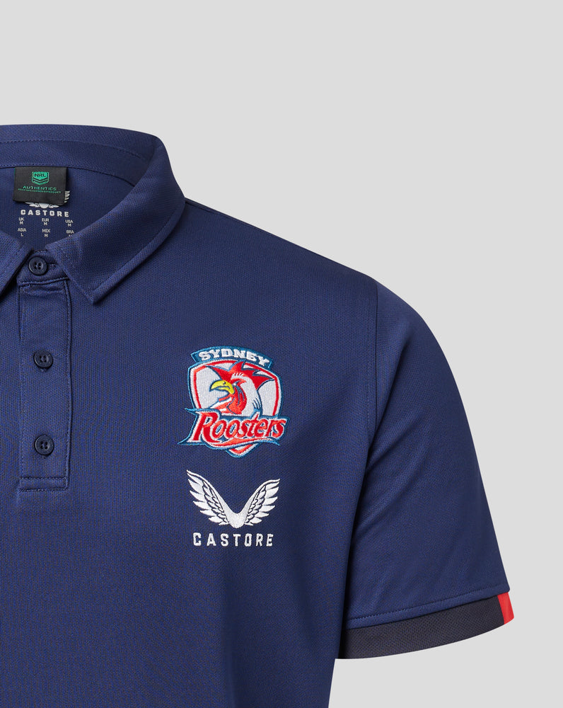 Navy Sydney Roosters 2023 Training Media Polo
