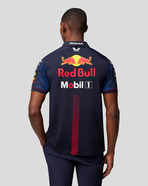Men's Oracle Red Bull Racing Short Sleeve Polo Shirt - Night Sky