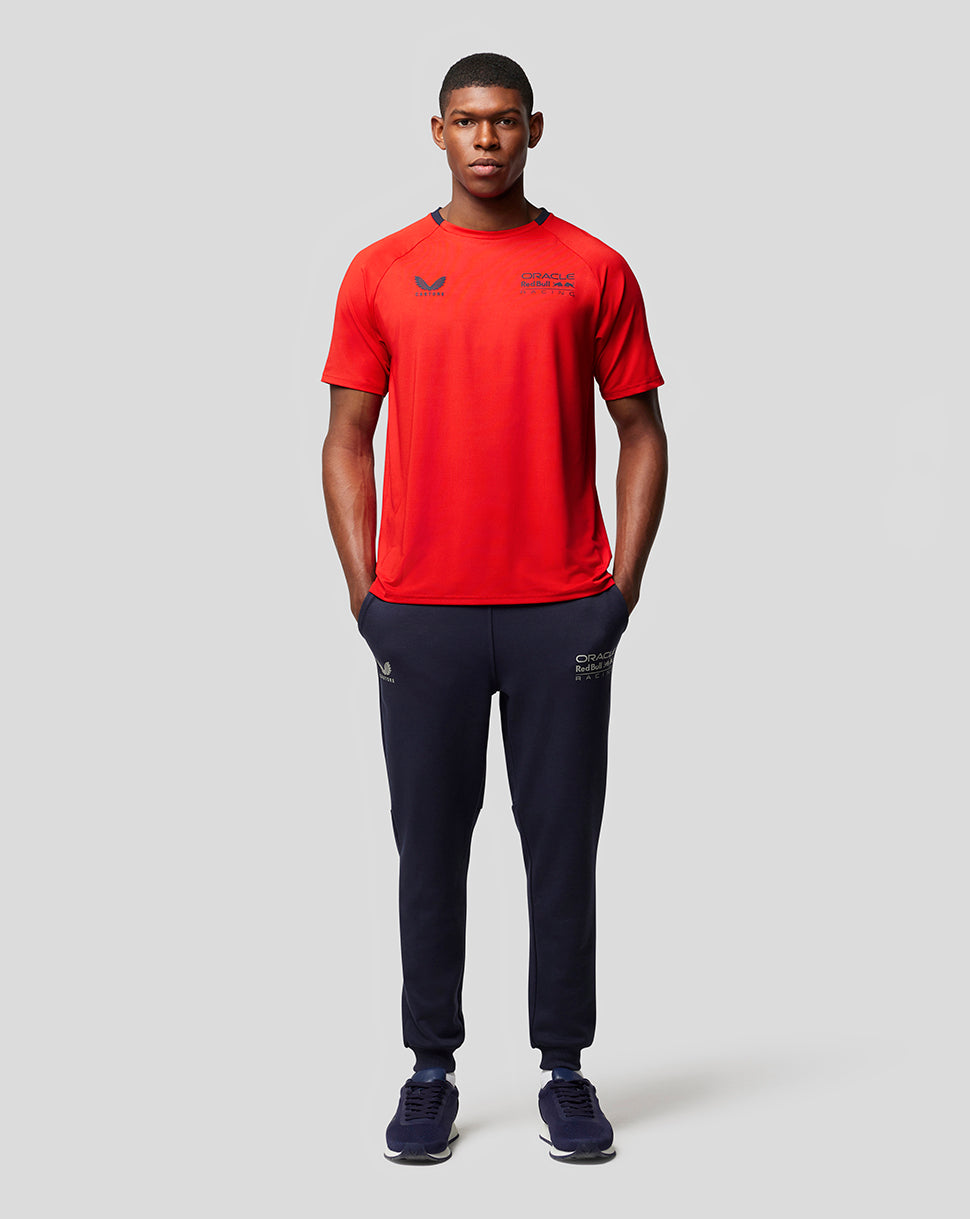 Oracle Red Bull Racing Mens Lifestyle T-Shirt - Flame Scarlet - Flame Scarlet