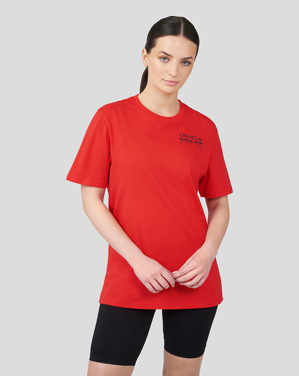 Oracle Red Bull Racing Unisex Core T-Shirt - Flame Scarlet - Flame Scarlet