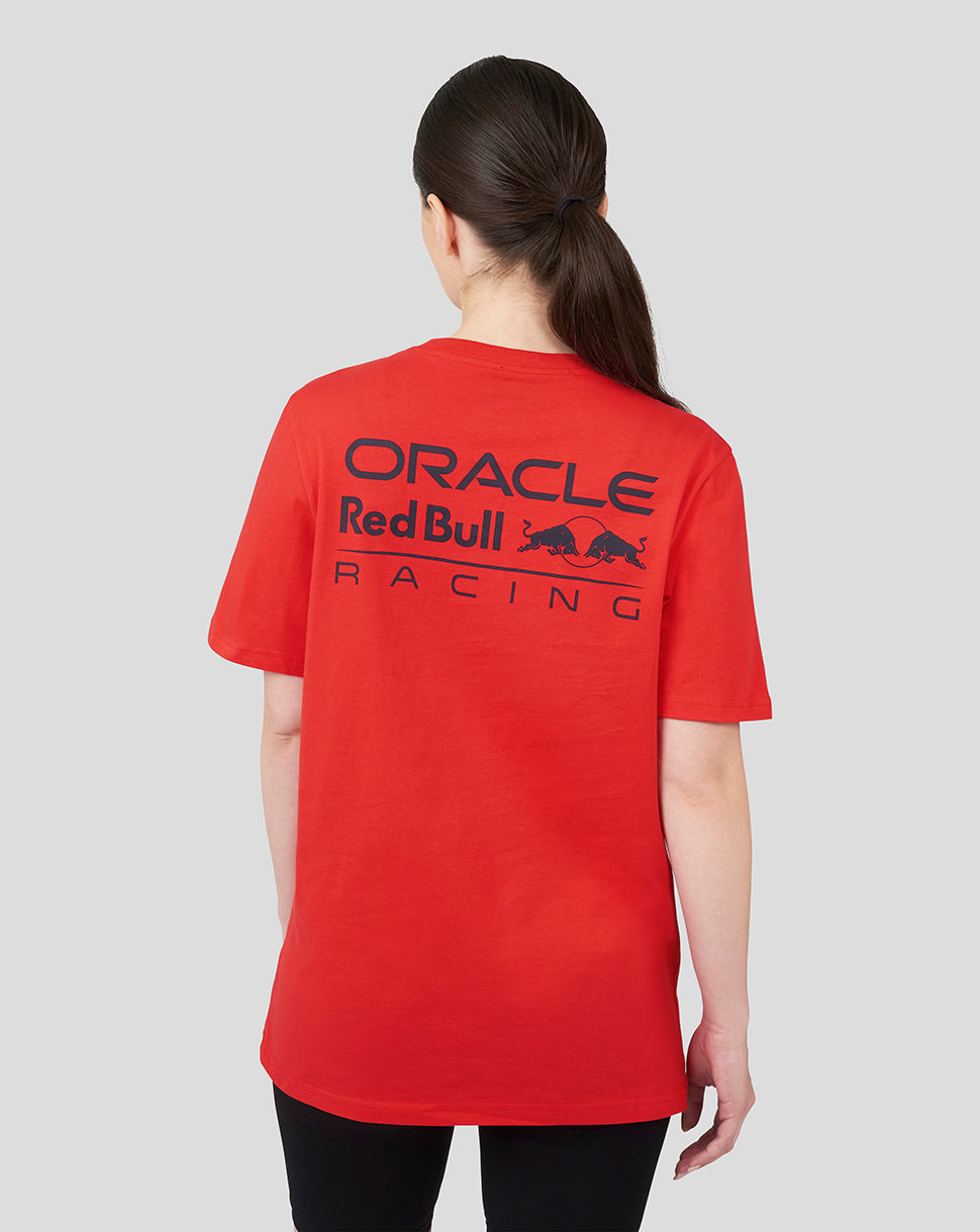 Oracle Red Bull Racing Unisex Core T-Shirt - Flame Scarlet - Flame Scarlet