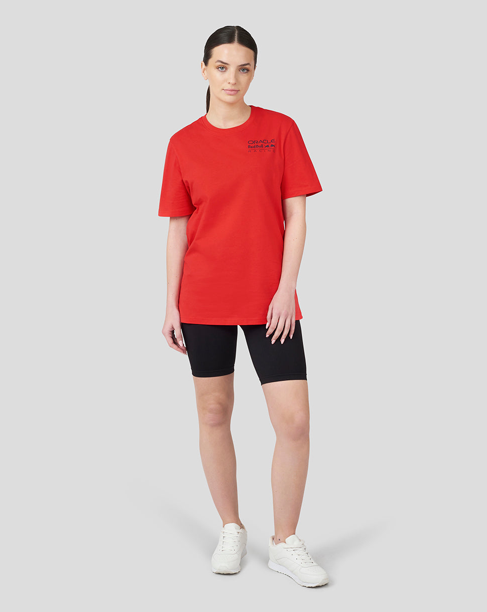 Oracle Red Bull Racing Unisex Core T-Shirt - Flame Scarlet - Flame Scarlet