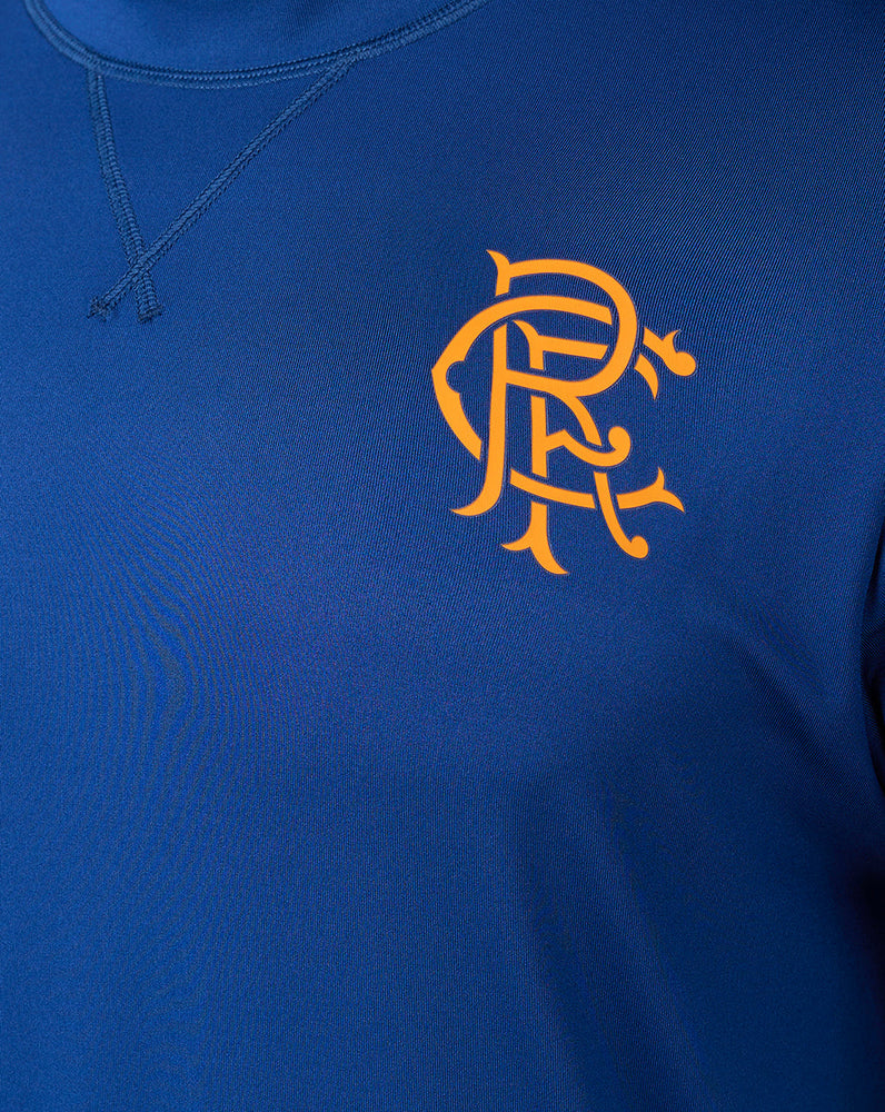 Rangers Men's 23/24 Coaches Travel T-Shirt - Blue