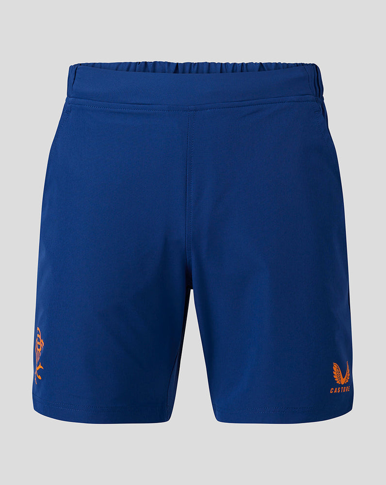 Rangers Men's 23/24 Coaches Travel Shorts - Blue