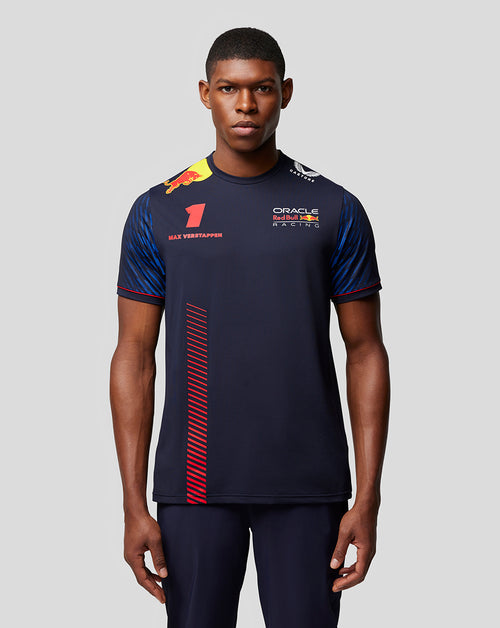 Oracle Red Bull Racing Mens T-Shirt Driver Max Verstappen - Night Sky