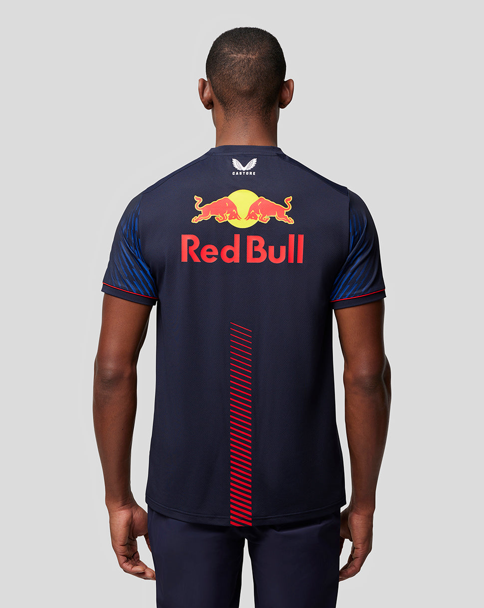 Oracle Red Bull Racing Mens T-Shirt Driver Max Verstappen - Night Sky - Night Sky