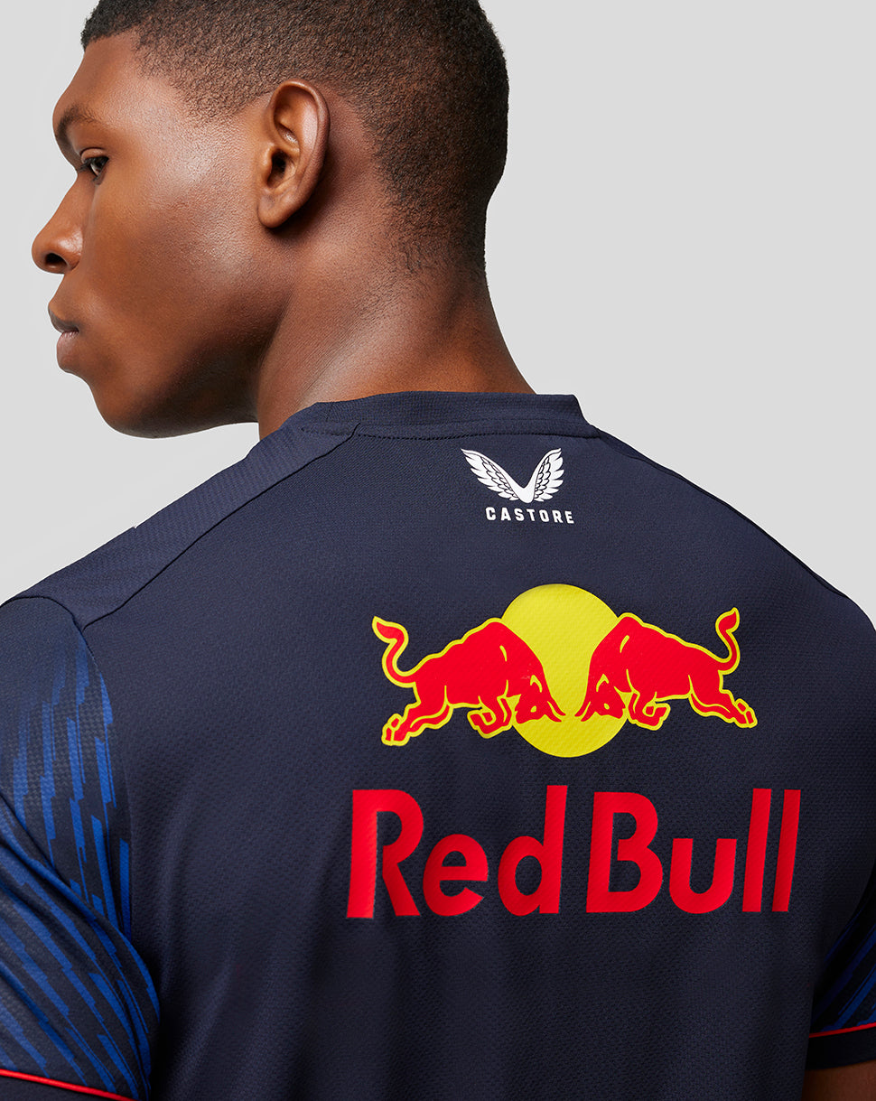 Oracle Red Bull Racing Mens T-Shirt Driver Max Verstappen - Night Sky - Night Sky