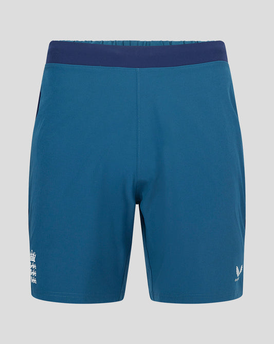 Men's England Cricket Woven Training Shorts - Blue