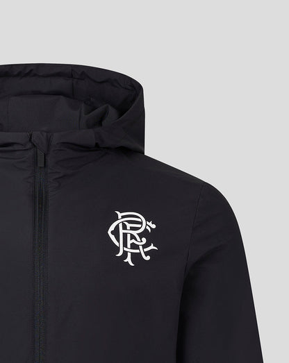 Rangers Men's 23/24 Match Day Lightweight Training Jacket - Black/Blue