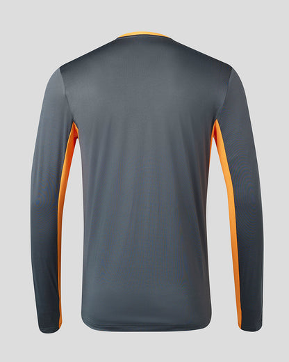 Rangers Men's 23/24 Training Long Sleeve T-Shirt - Grey/Orange