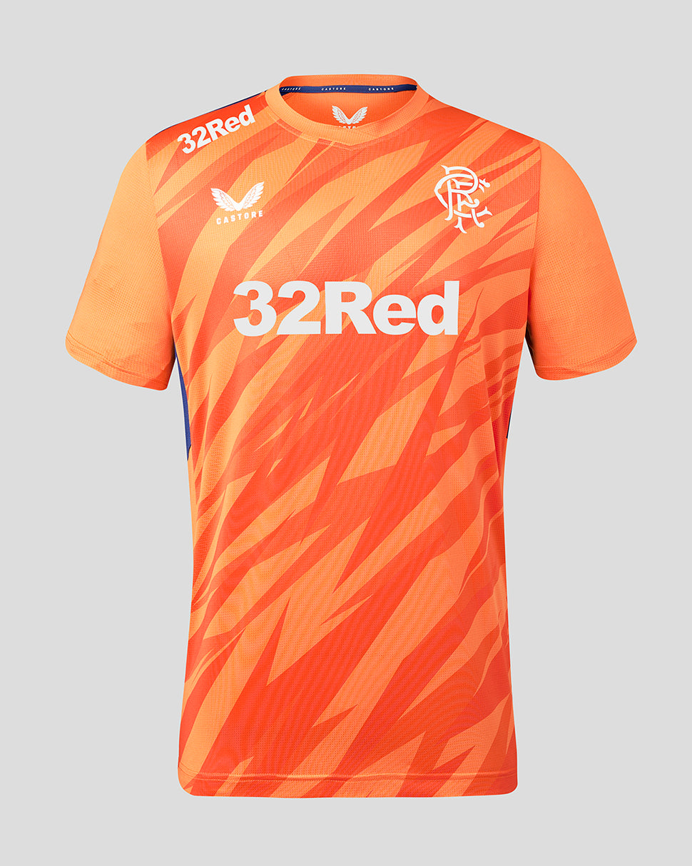 Rangers Men's 23/24 Third Match Day T-Shirt - Orange