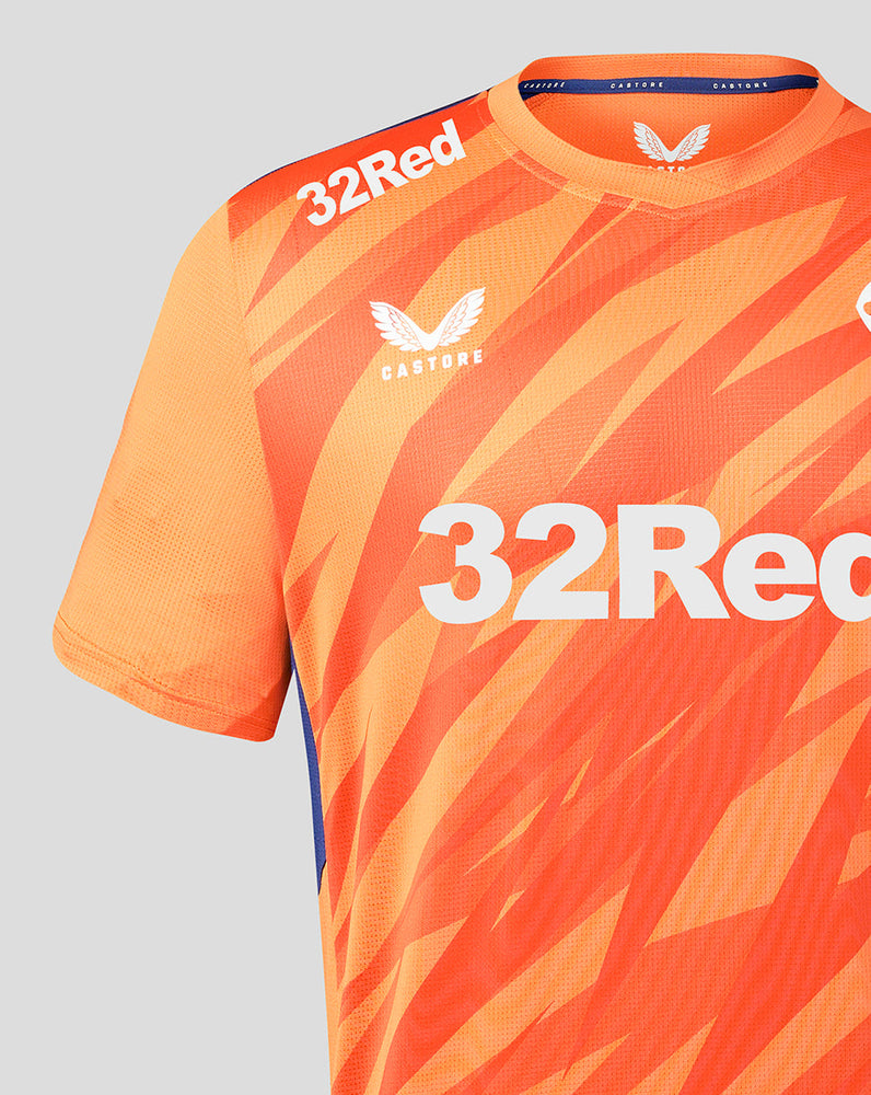 Rangers Men's 23/24 Third Match Day T-Shirt - Orange