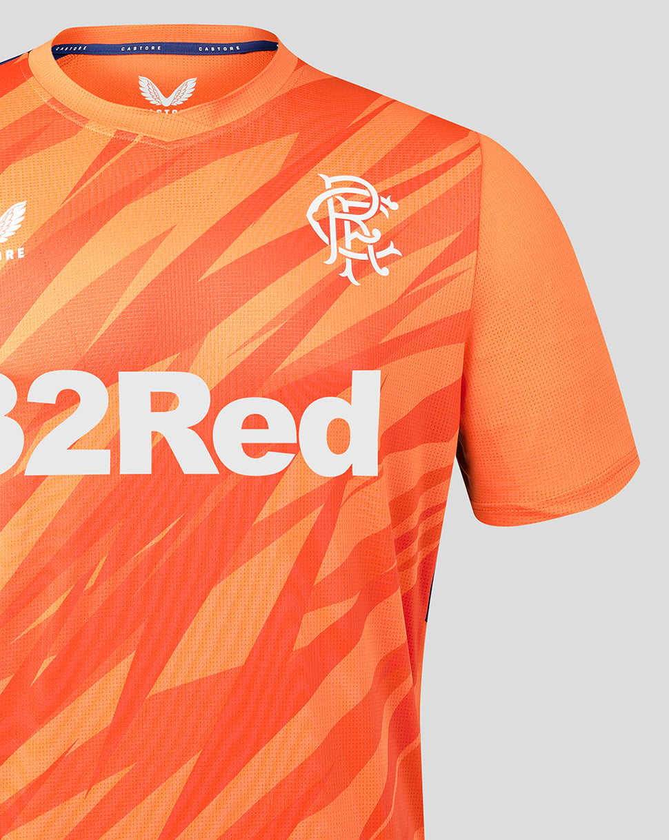 Rangers Men's 23/24 Third Match Day T-Shirt - Orange