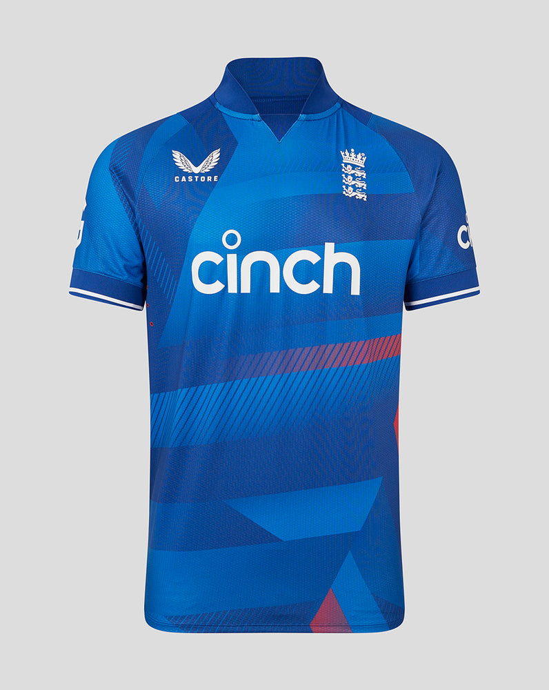 England Cricket Men's Pro ODI Short Sleeve Shirt