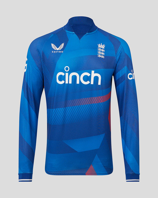 England Cricket Men's ODI Pro Long Sleeve Shirt