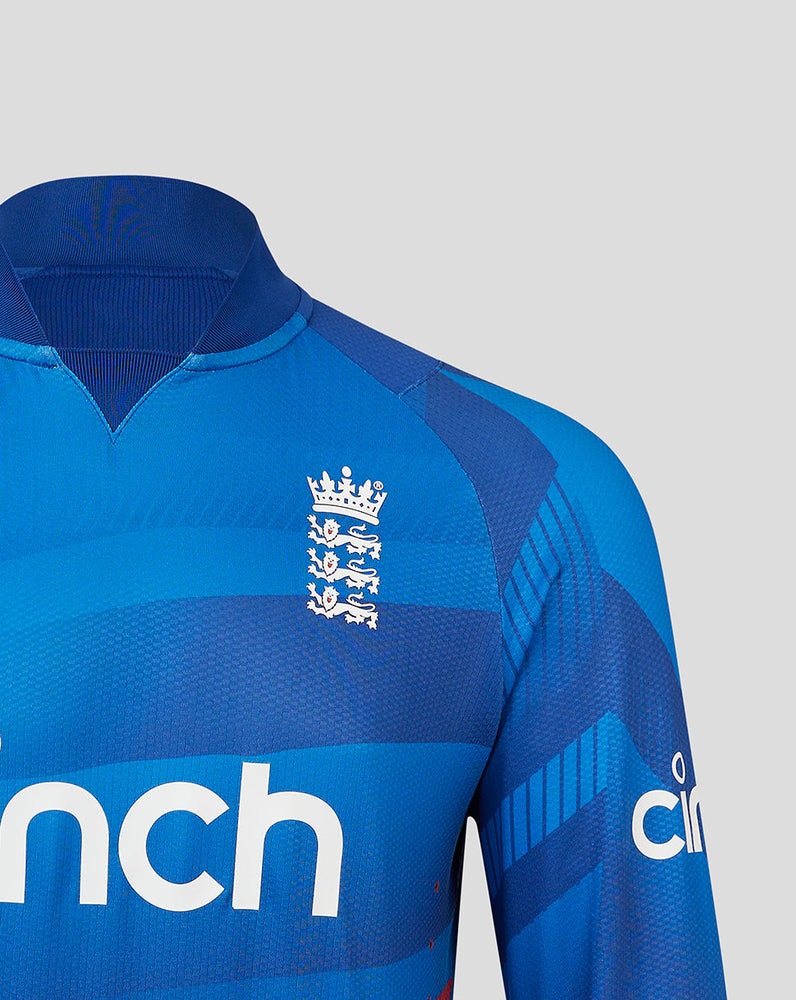 England Cricket Men's ODI Pro Long Sleeve Shirt