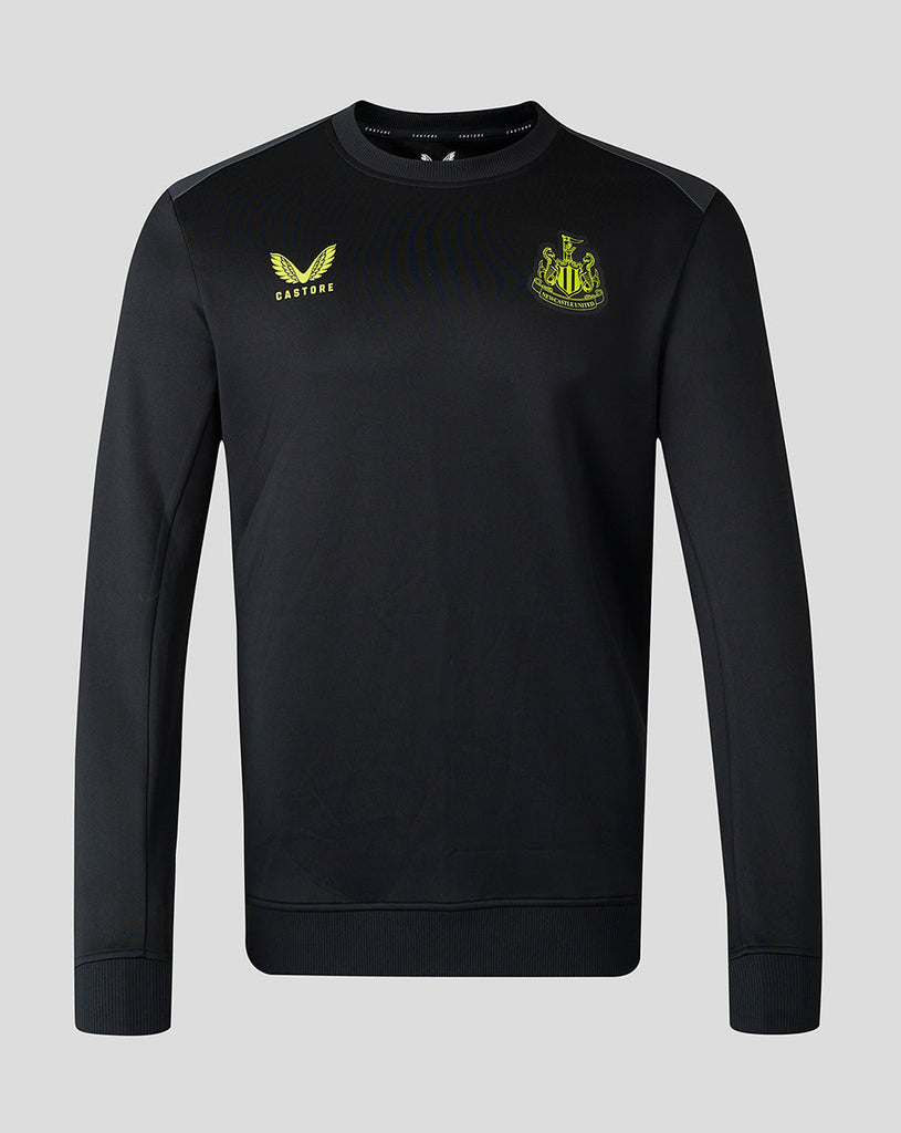 Newcastle United Men's 23/24 Coaches Training Sweatshirt - Black