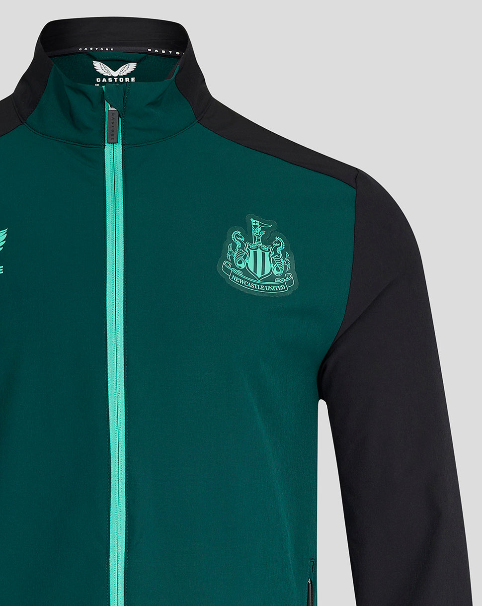 Newcastle United Men's 23/24 Players Travel Jacket - Green