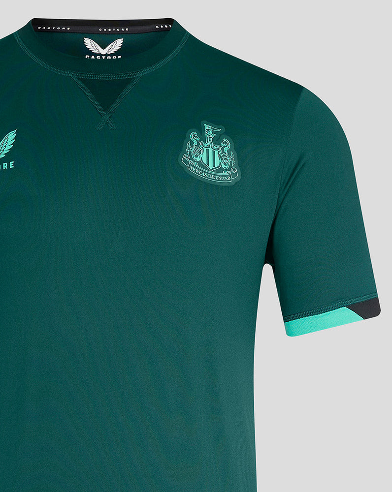 Newcastle United Men's 23/24 Players Travel T-Shirt - Green