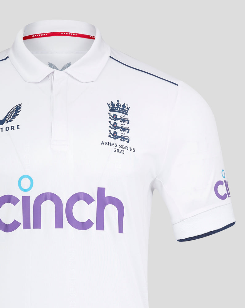 England Cricket Men's Ashes Polo Shirt