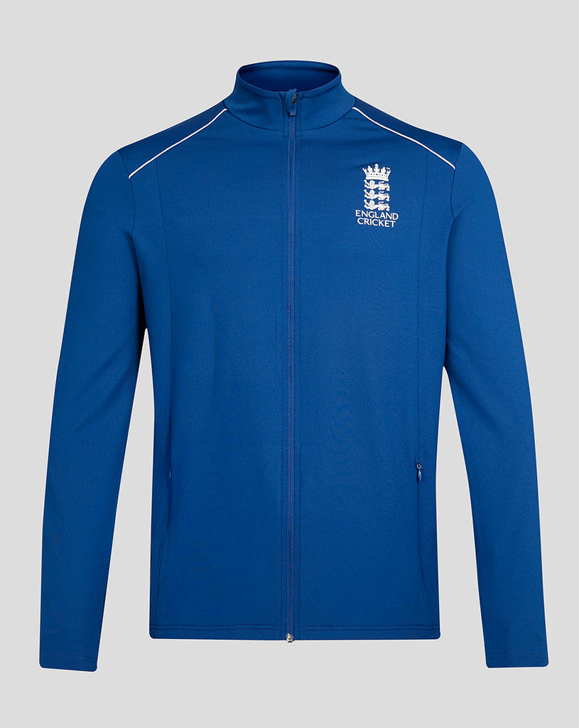 England Cricket Men's Contemporary Full Zip Fleece - Navy
