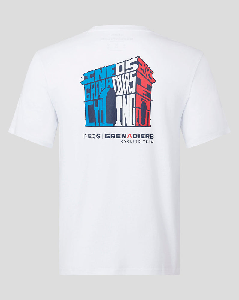 INEOS Grenadiers Unisex Tour T-Shirt - White