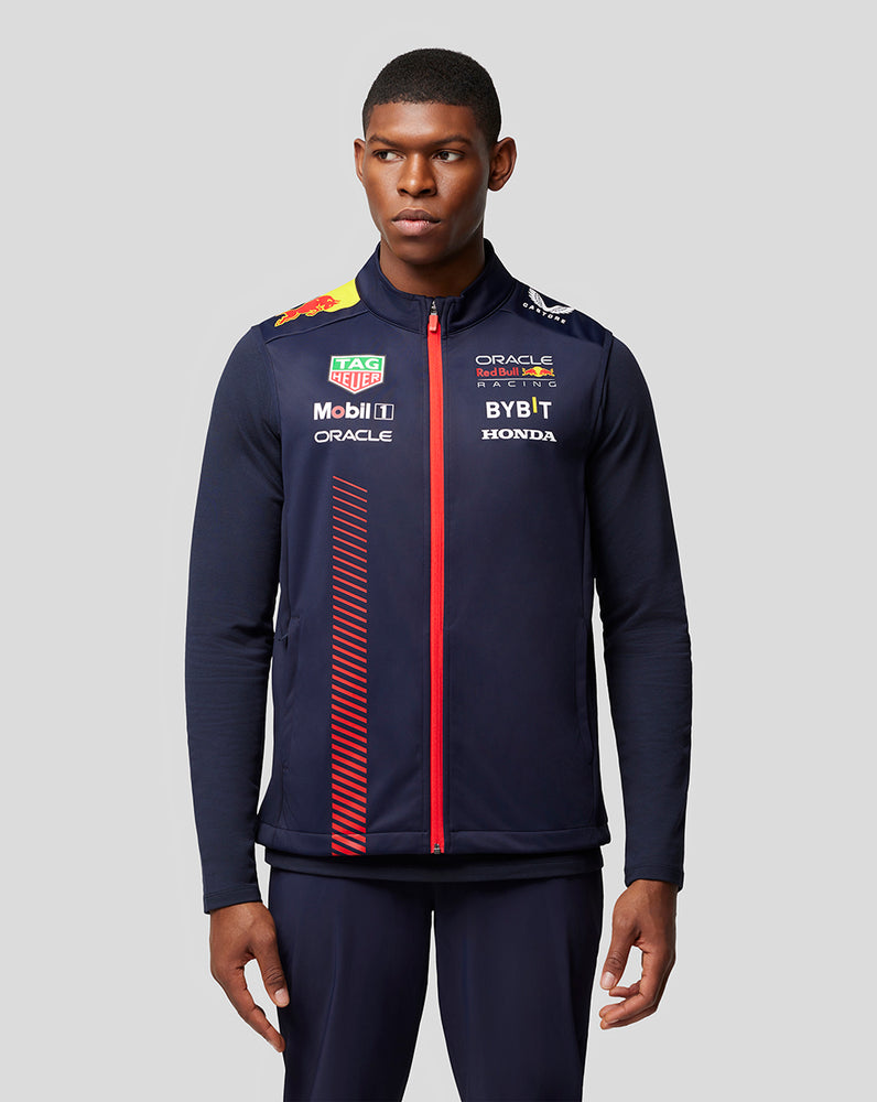 Navy and red Red Bull Racing F1 hybrid gilet
