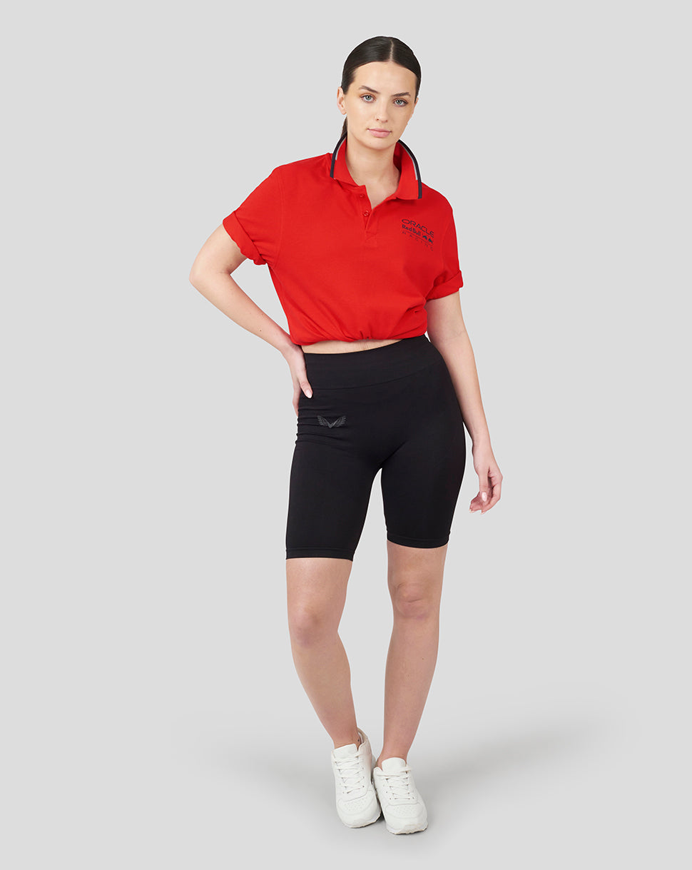 Oracle Red Bull Racing Unisex Core Polo - Flame Scarlet - Flame Scarlet
