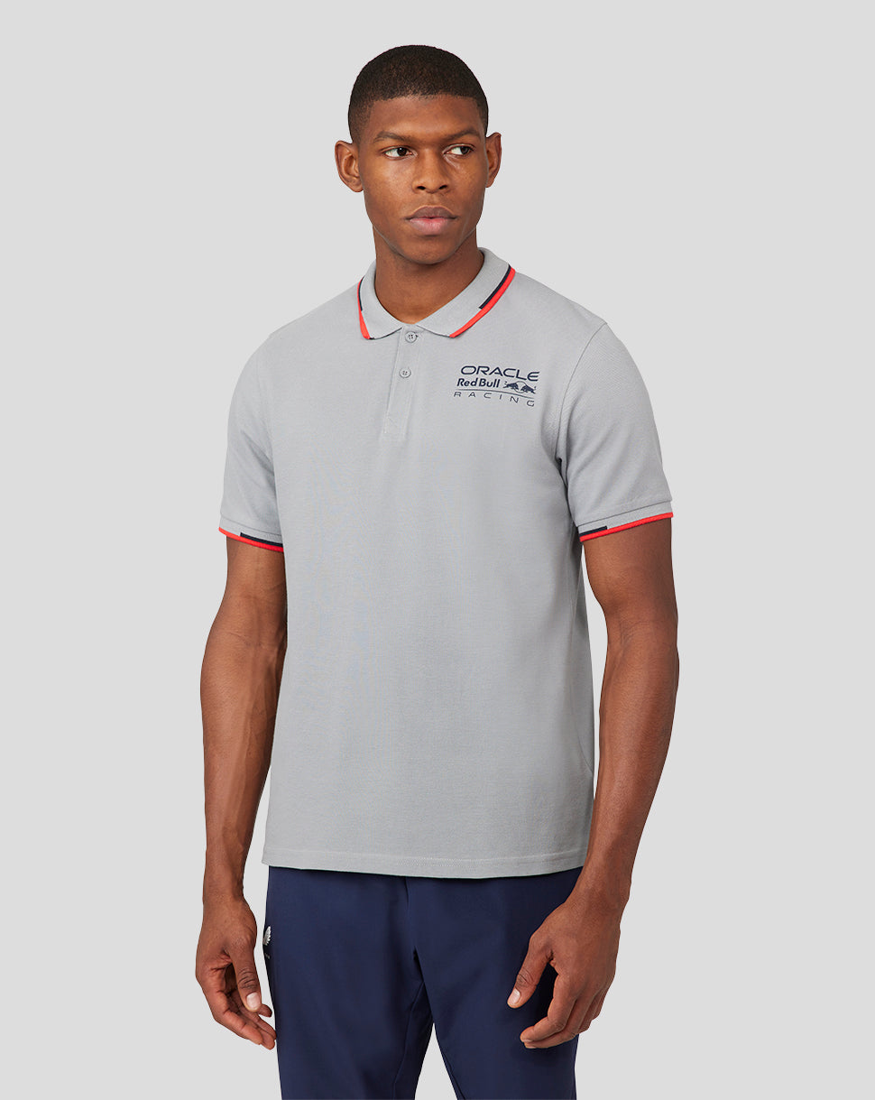 Oracle Red Bull Racing Unisex Core Polo - Grey - Grey