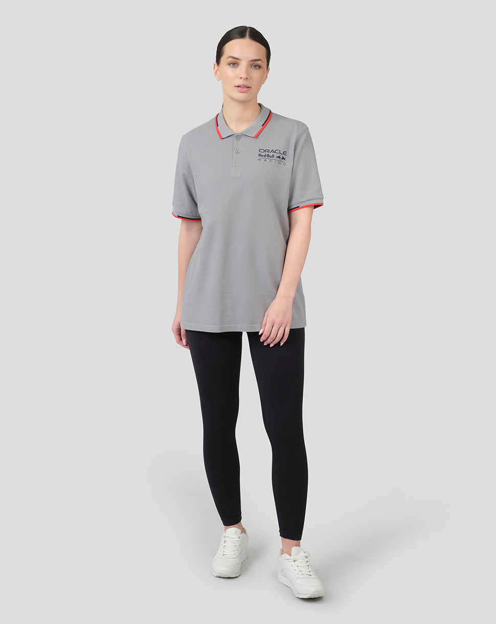Oracle Red Bull Racing Unisex Core Polo - Grey - Grey
